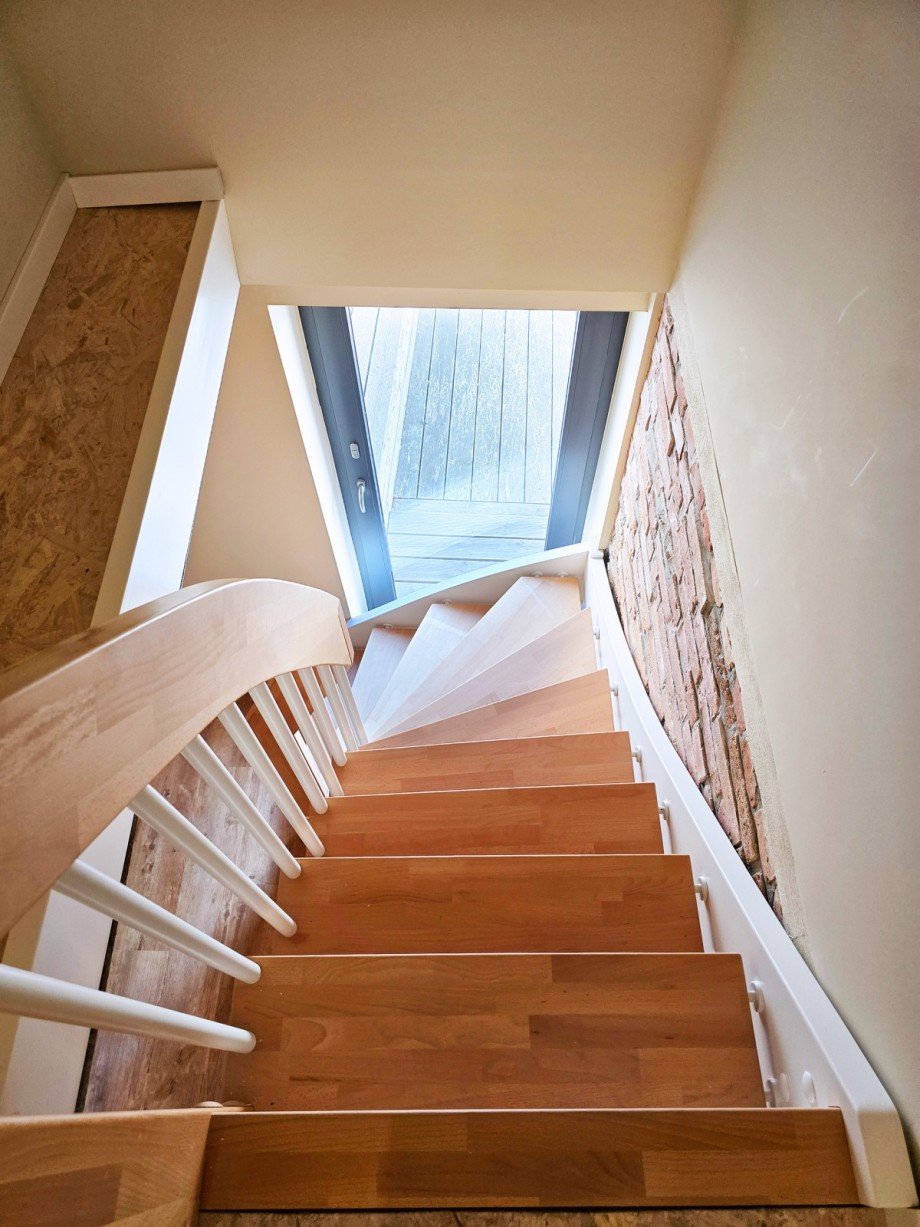 Treppe ins EG B�ro / Praxis Radegast