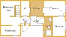Grundriss Ein St�ck Eigentum f�r wenig Geld - Dieses Sanierungsobjekt wartet auf Sie!