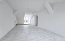 Wohnzimmer �ber den D�chern von K�then: Gro�z�giges Wohnen mit traumhafter Dachterrasse!