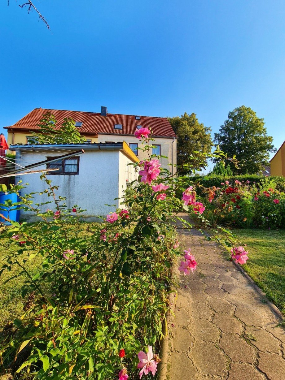 Garten Doppelhaush�lfte K�then (Anhalt)