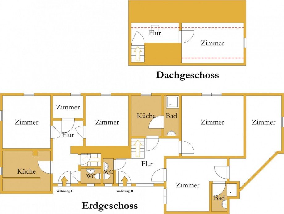Grundriss Einfamilienhaus K�then (Anhalt)