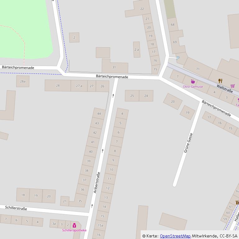 Mikro-Ansicht Erdgeschosswohnung K�then