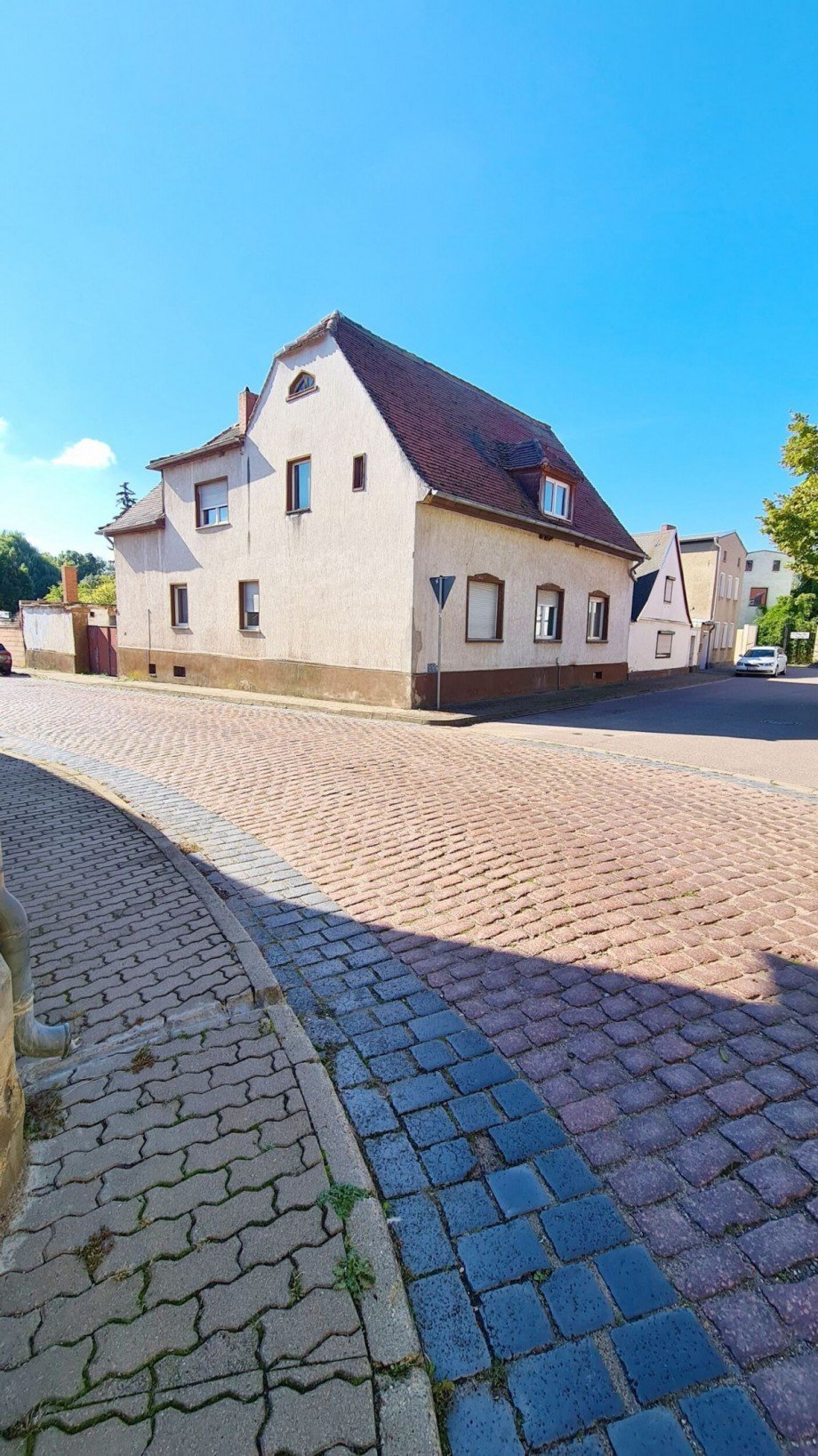 Eckansicht Einfamilienhaus Radegast