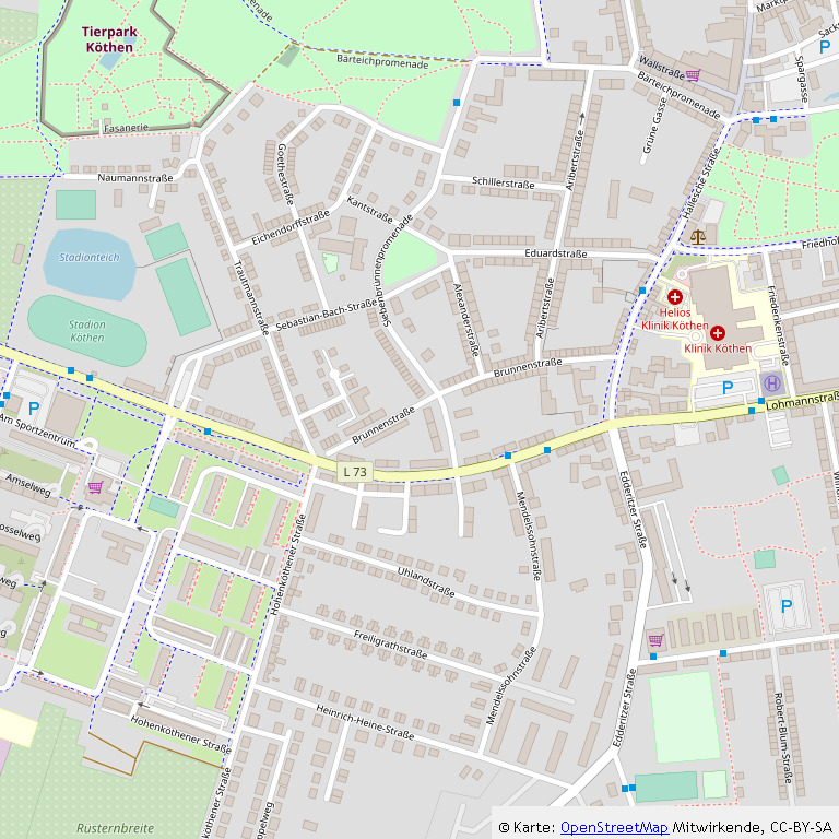 Makro-Ansicht Etagenwohnung K�then (Anhalt)