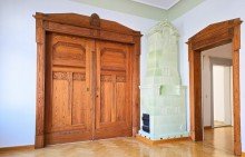 Wohnzimmer Stilvolles Wohnen im Herzen der K�thener Innenstadt - Altbaucharme trifft Wohnkomfort