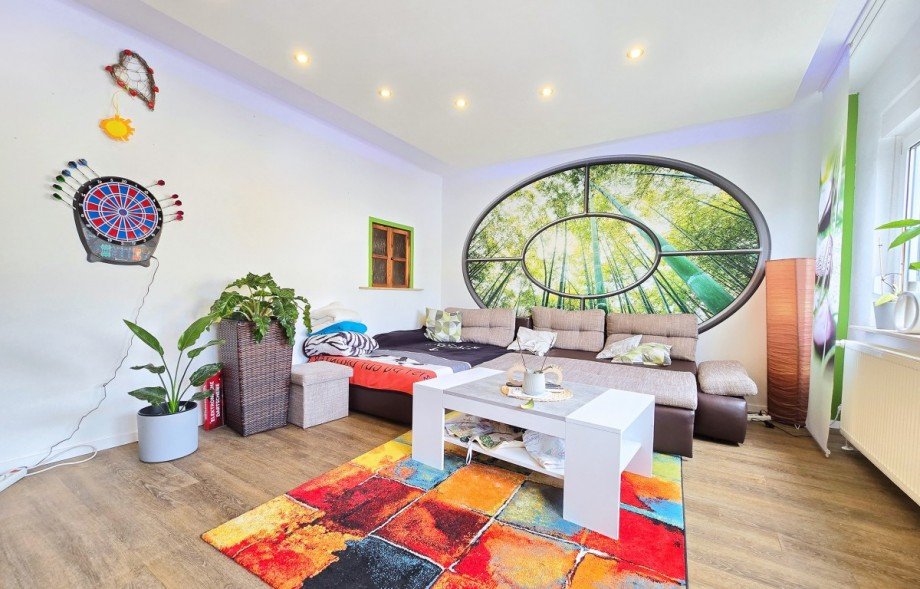 Wohnzimmer Doppelhaush�lfte K�then (Anhalt)