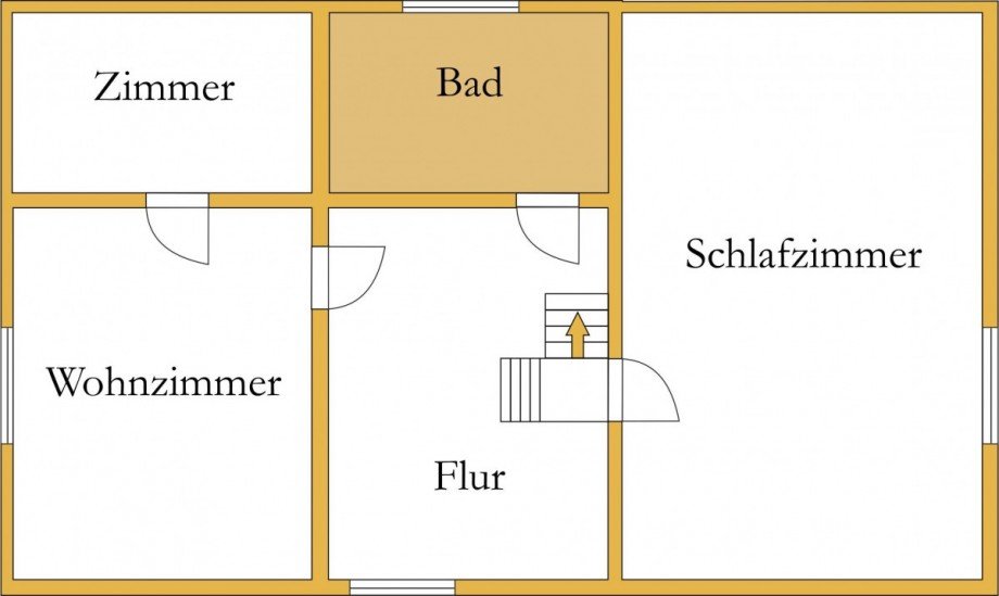 Grundriss oben Zweifamilienhaus G�rzig