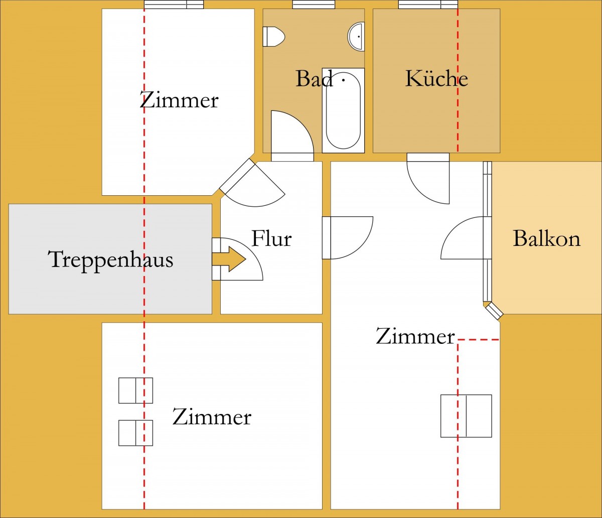 3 Zimmer mit Balkon und Garage - Photo 5