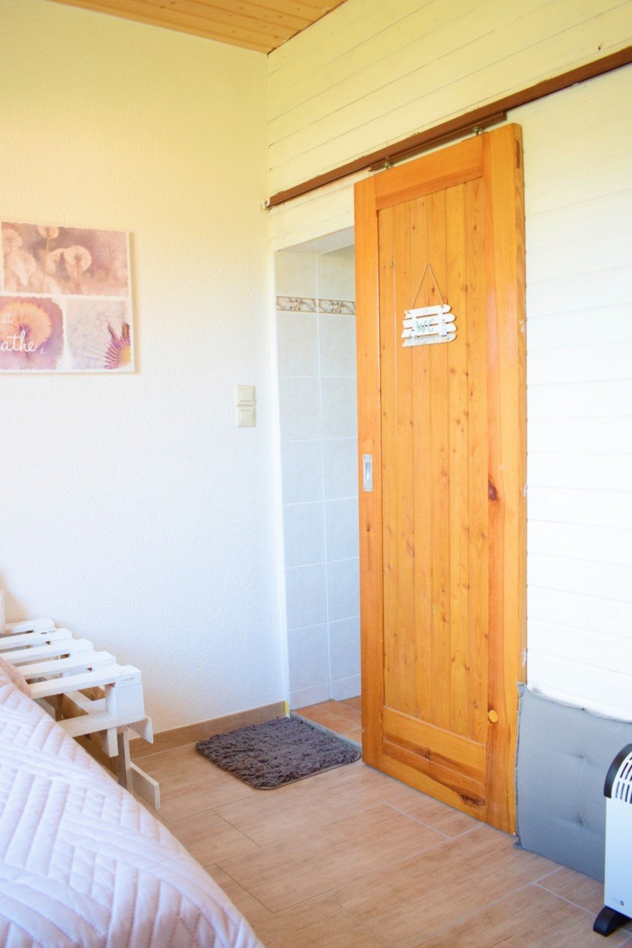 Schlafzimmer Ferienhaus Osternienburger Land