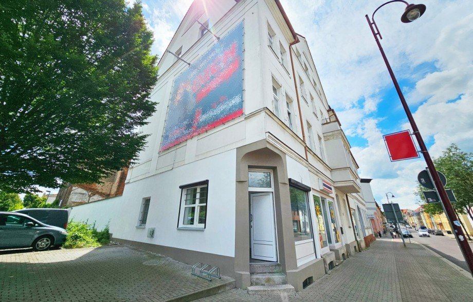 Au�enansicht Einzelhandel K�then (Anhalt)
