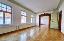 Wohnzimmer Stilvolles Wohnen im Herzen der K�thener Innenstadt - Altbaucharme trifft Wohnkomfort
