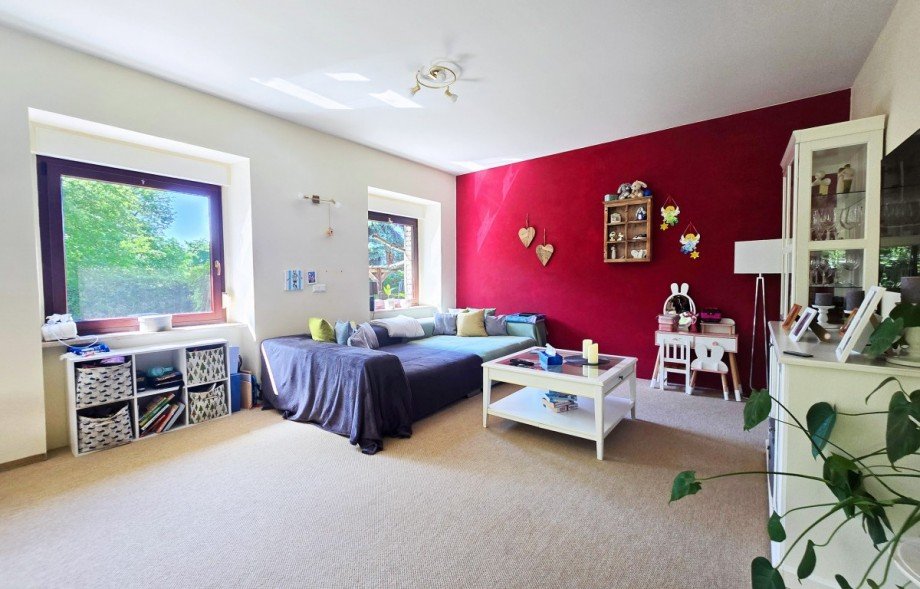 Wohnzimmer Einfamilienhaus W�rbzig