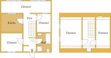 Grundriss Ruhe, Natur und Freiraum f�r Ihre Wohnideen