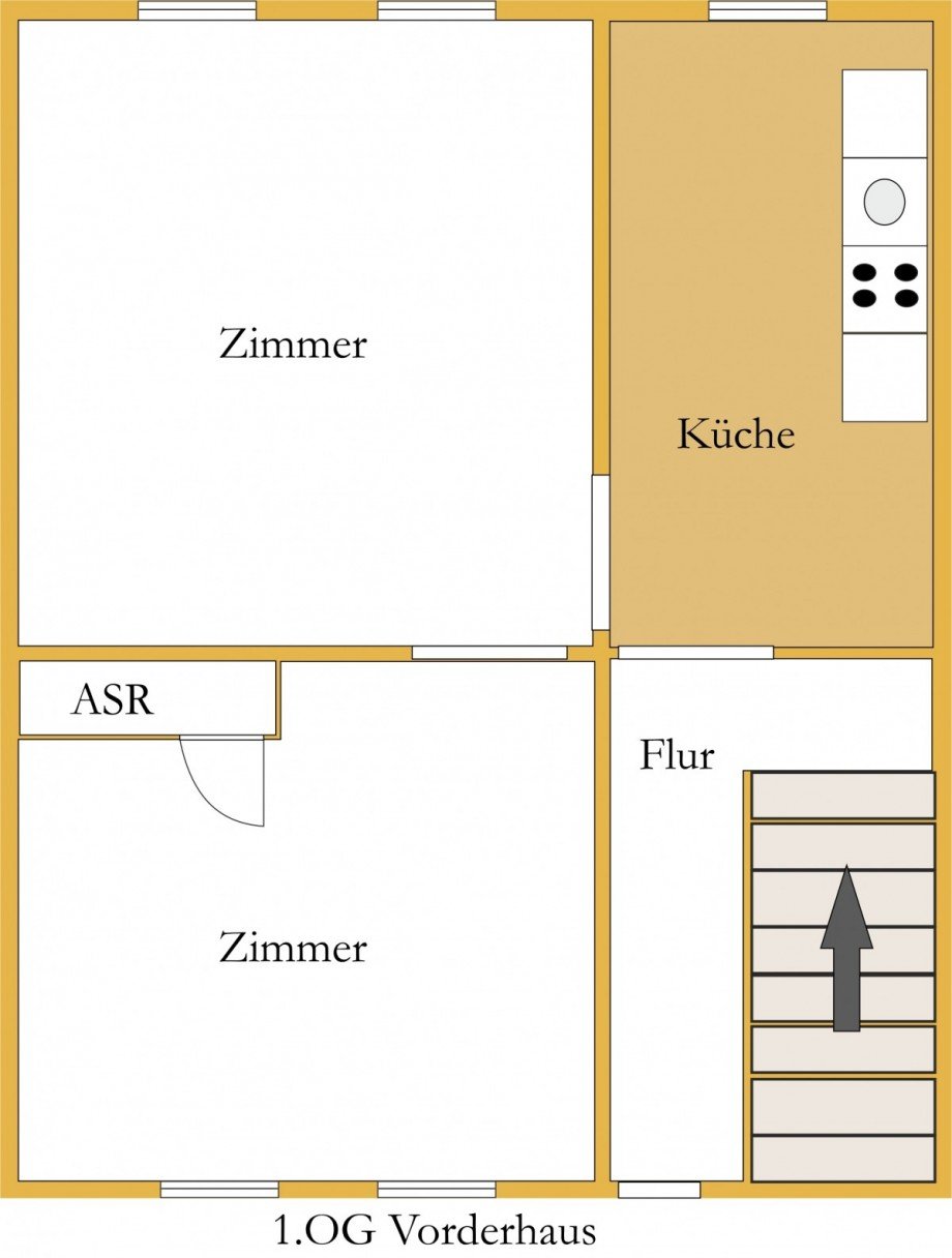 Grundriss_1OGVH Reihenendhaus Aken