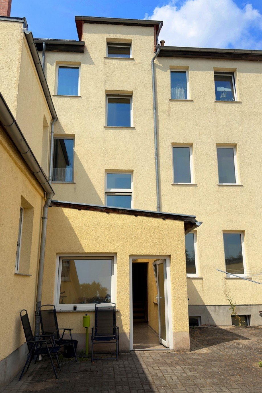 Hinterhof Maisonettewohnung K�then (Anhalt)