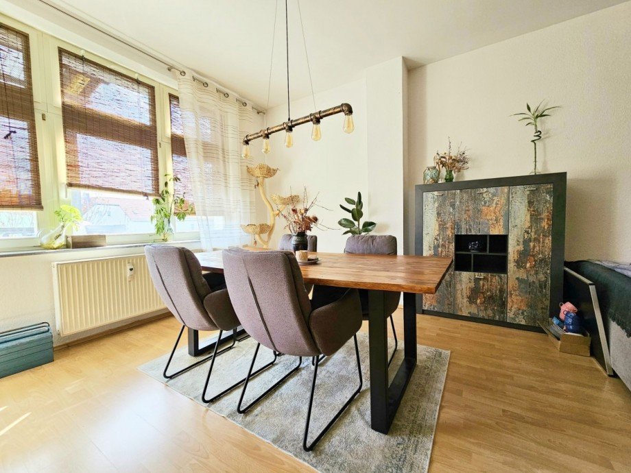 Wohn-/Essbereich Etagenwohnung K�then