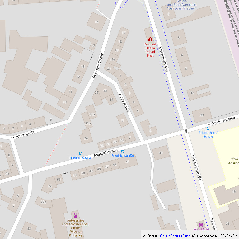 Mikro-Ansicht Etagenwohnung K�then (Anhalt)