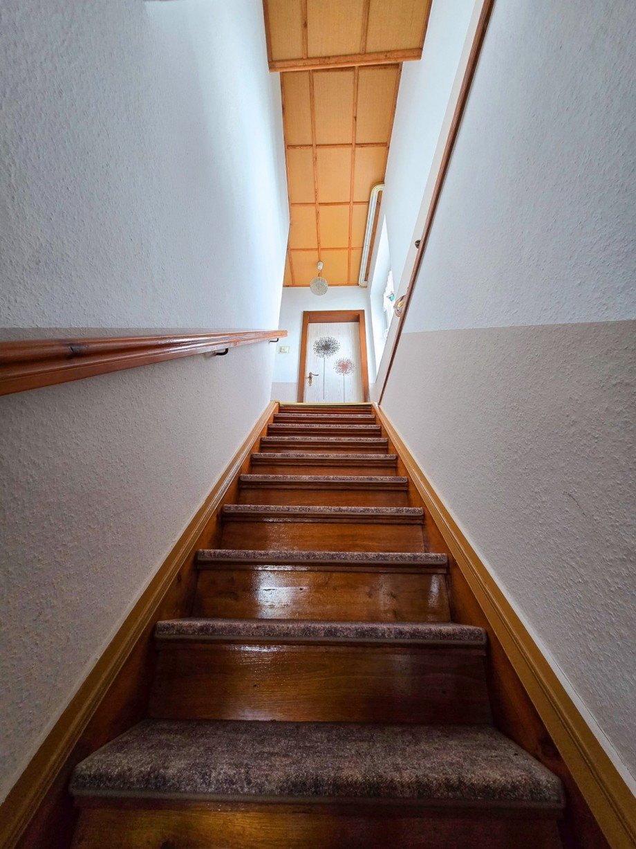 Treppe ins OG Einfamilienhaus S�dliches Anhalt