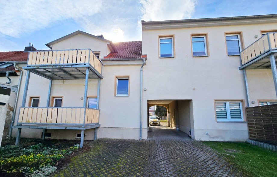 Hofseite Erdgeschosswohnung K�then (Anhalt)