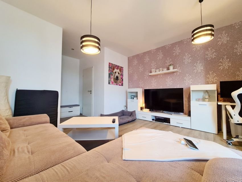Wohnzimmer Etagenwohnung K�then (Anhalt)