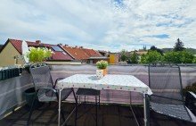 Balkon Platz zum Leben und Wohlf�hlen - charmante Dachgeschosswohnung in K�then