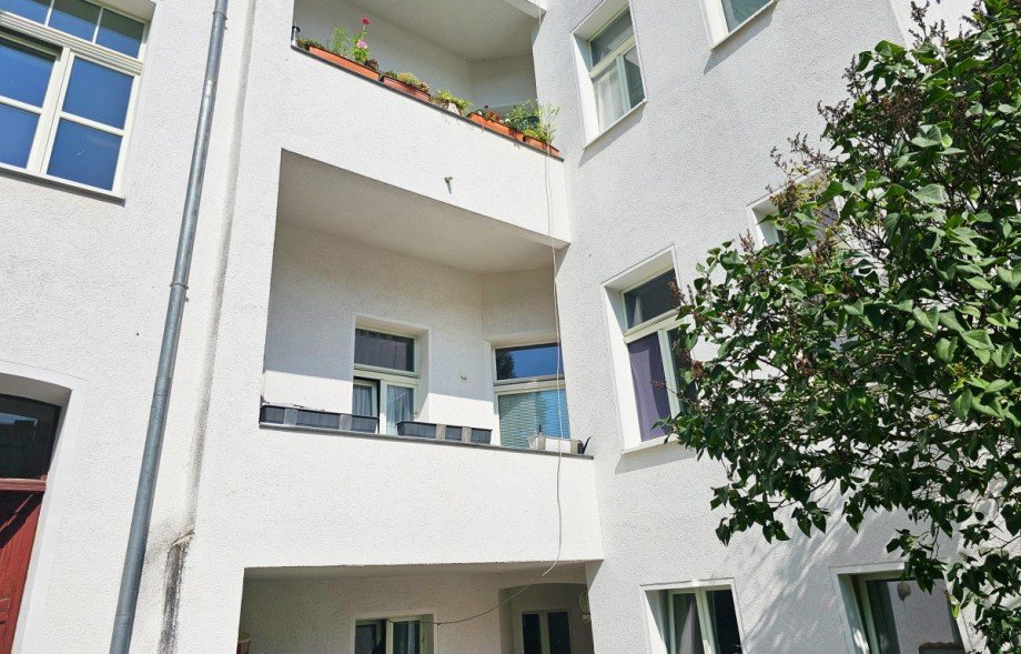 Balkon Erdgeschosswohnung K�then (Anhalt)